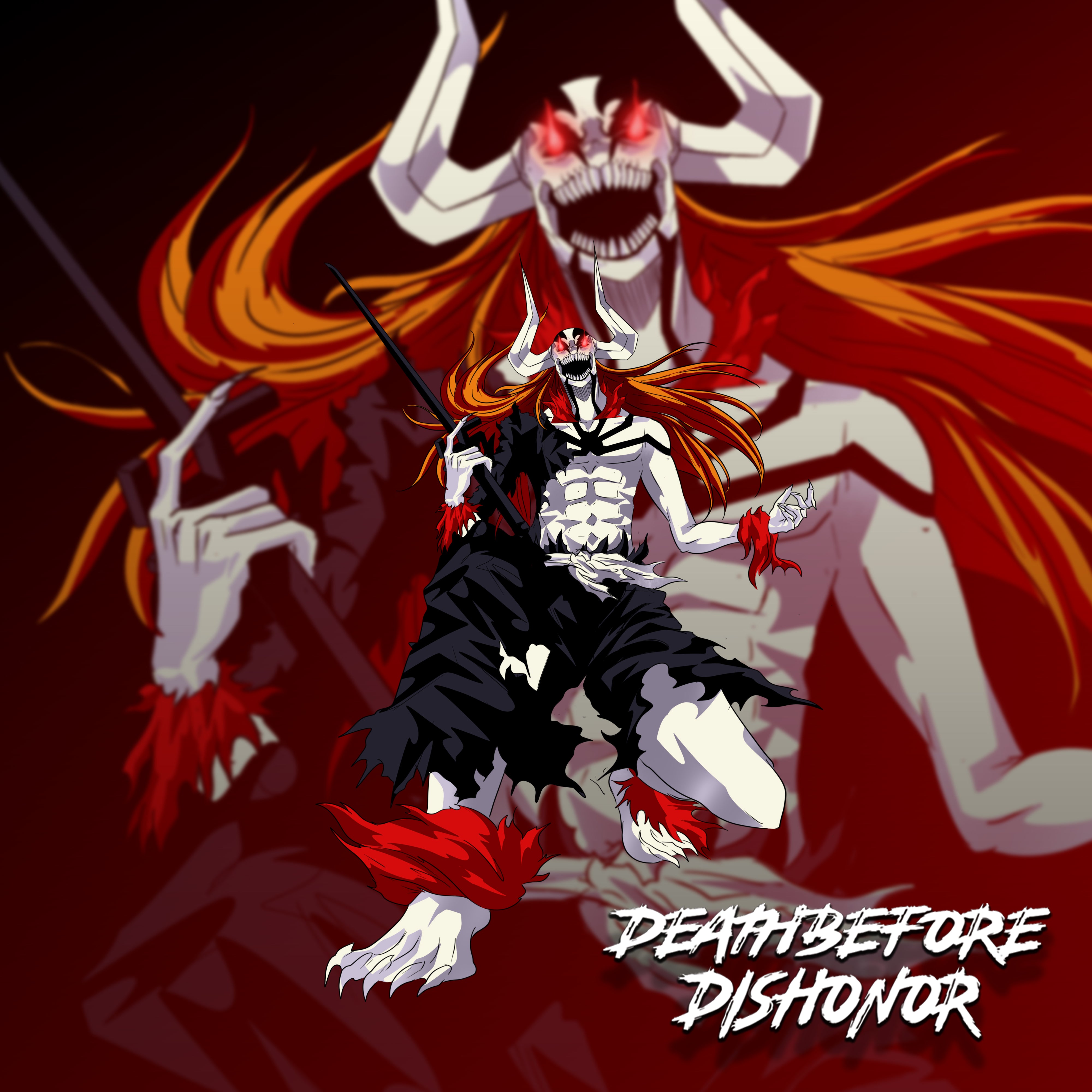 Kurosaki “Vasto Lorde” Sticker (Pre Order) – xDeathBeforeDishonorx