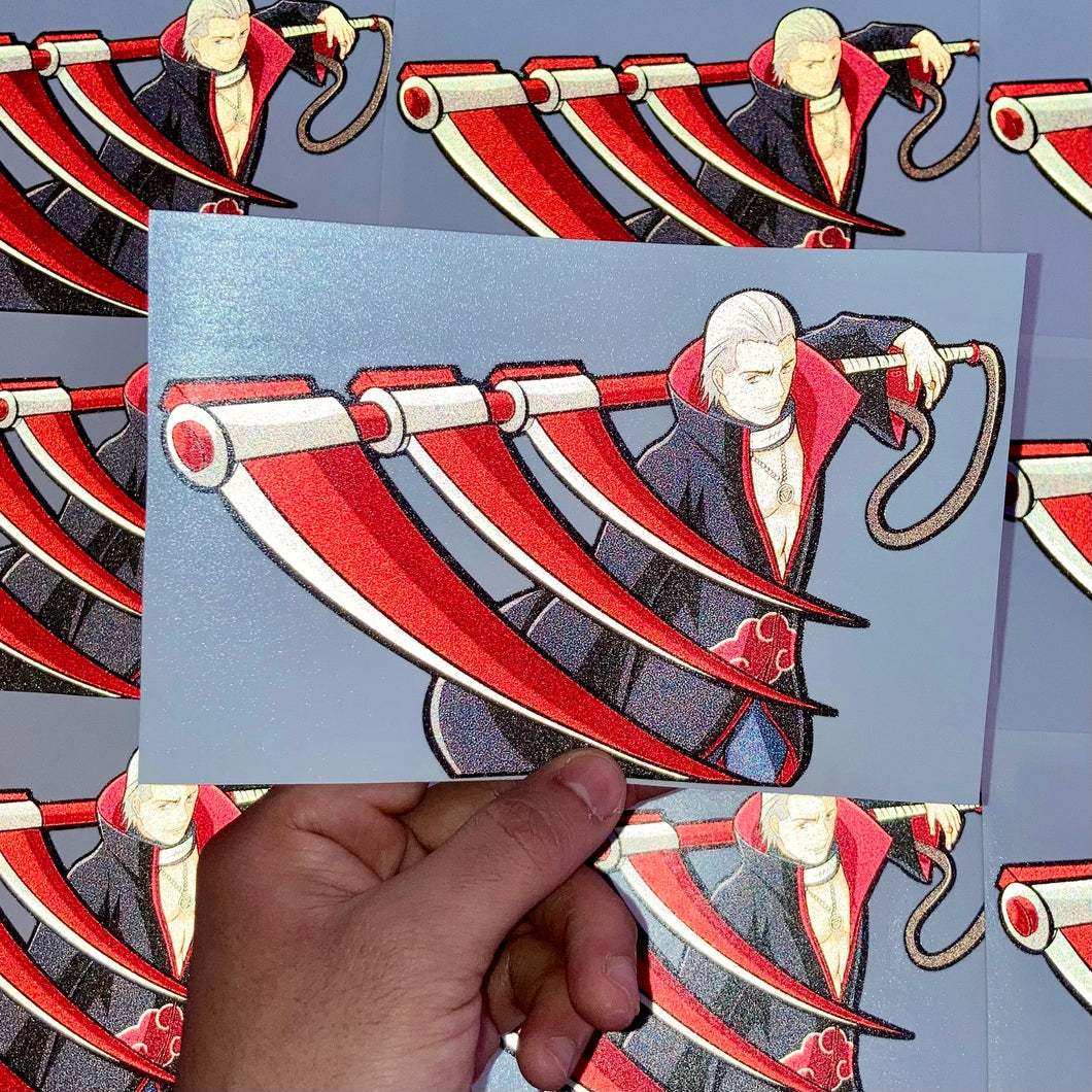 Hidan “Triple Bladed Scythe” Half body